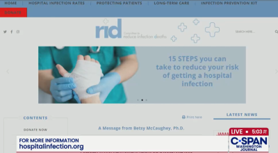 Betsy Delivers RID’s Powerful info to C-SPAN’s Huge Audience